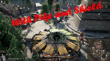 Conquerors Blade - Longsword Gameplay - With Pike and Shield