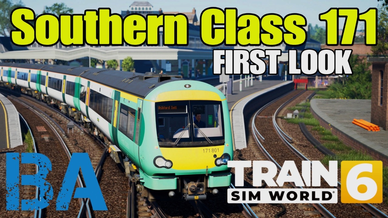 Обновленная версия поезда Southern Class 171 и East Coastway — первый взгляд — Train Sim World 6