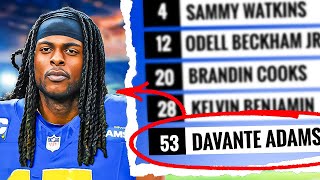 Who Were The 8 Wide Receivers Drafted BEFORE Davante Adams?