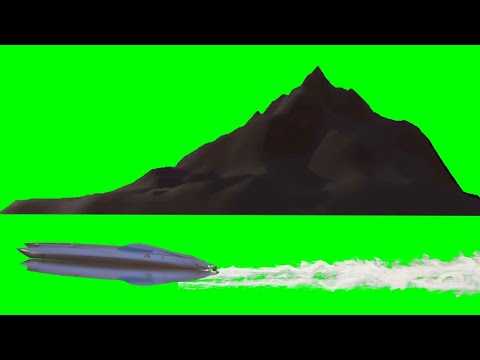 Green Screen Island Scene Effects / Elements / Assets