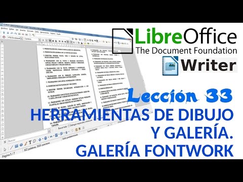 Cómo agregar elementos de dibujo en documentos de LibreOffice Writer - Video