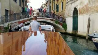 Venice water taxi