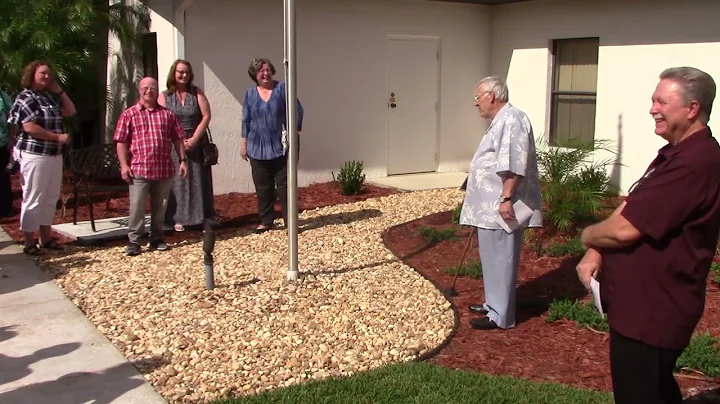 Paul Walton Garden Dedication