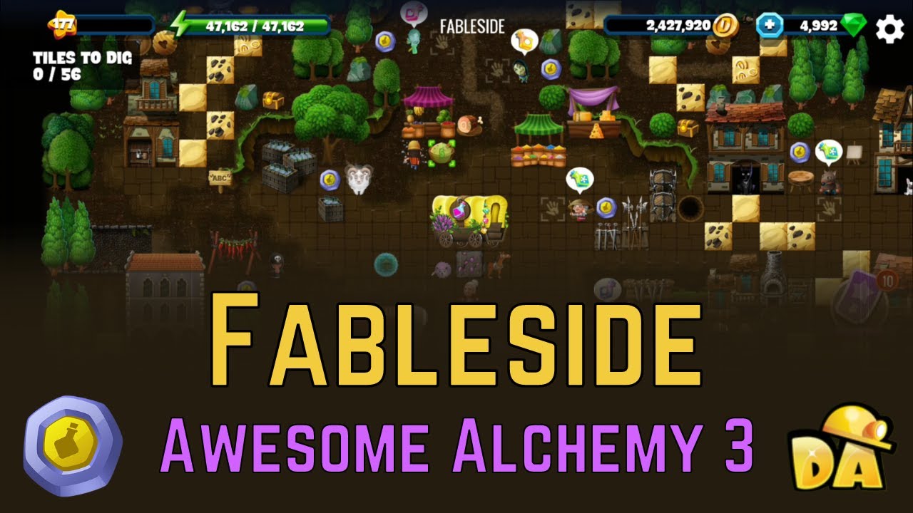 Fableside - #11 Awesome Alchemy 3 - Diggy's Adventure