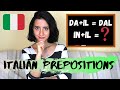 Learn How to Use ITALIAN PREPOSITIONS Properly! - Preposizioni semplici ed articolate in italiano