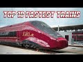 Top 10 Fastest Trains In The World