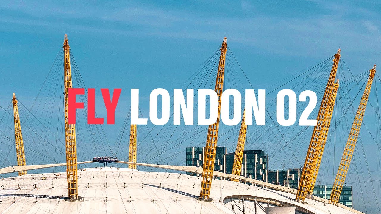 O2 Arena Flying Flying over London O2 Arena - YouTube