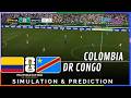 ✅ Colombia vs DR Congo | Copa Mundial 2026 | Predicción y Recreación Realista (Simulación)