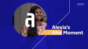 Appian Aha Moment: Antony Alexia Charles Arokiasamy, Appian Senior Consultant - Conexxia