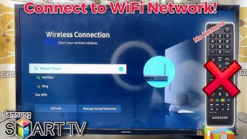 How to Connect Samsung TV to WiFi without Remote | 3 Ways to Connect to Internet
