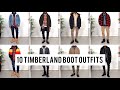 10 Street Casual Timberland Boot Outfits | Winter Outfit Inspiration | Men's Fashion