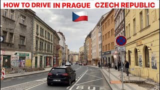 How is it to Drive in Prague! #citydrive #czech🇨🇿