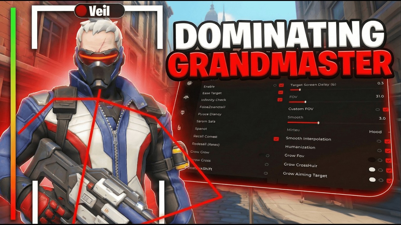 Using the BEST Overwatch CHEAT in Grandmaster
