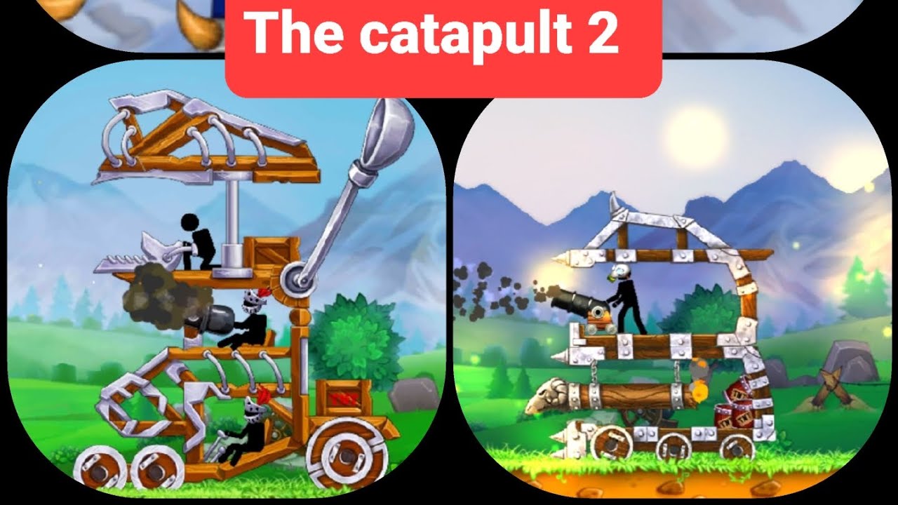 the catapult 2 gameplay || bosses from 10 to 50 - YouTube