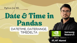 5.5 Date & Time in Pandas | Pandas in Hindi