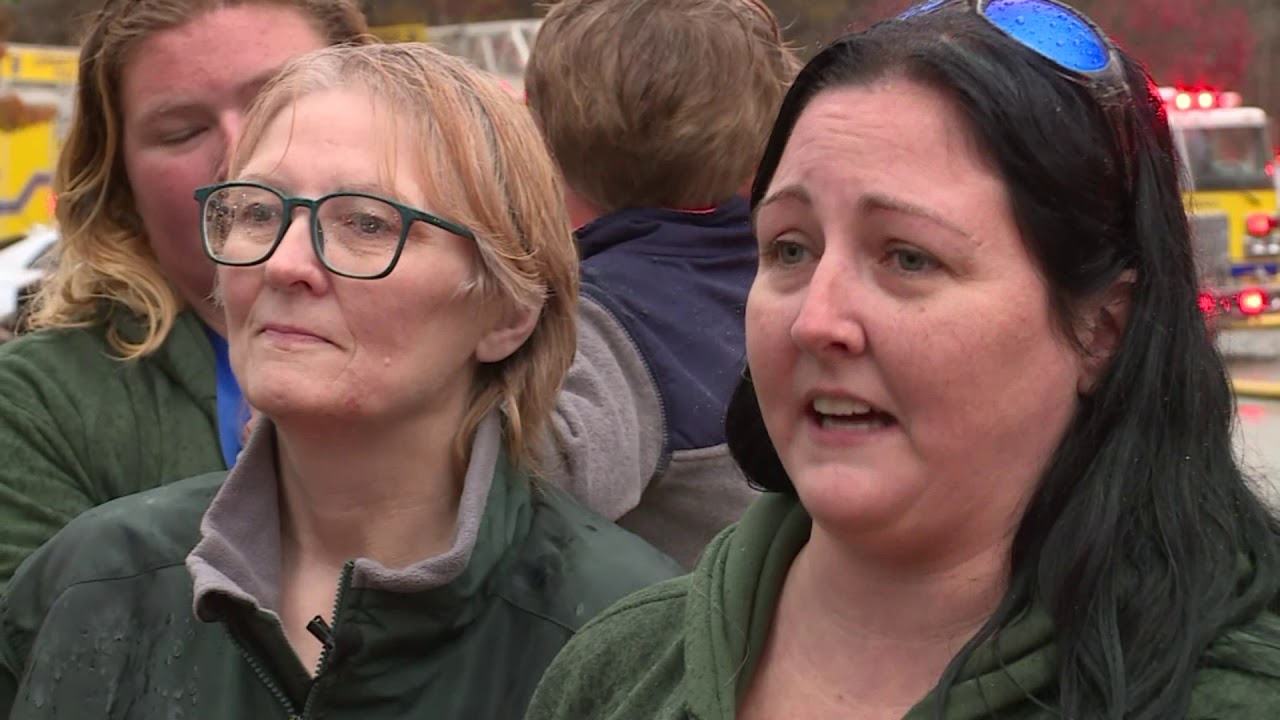 35 homeless after fire guts Chesterfield apartment complex - YouTube