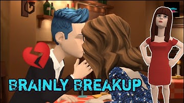 Story on Brainly Break-up 💔 || Entertainment video || by Speechless Mirror