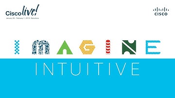 Cisco Live Barcelona 2019: Innovation Showcase: Foresee the Unpredictable. Automate the Unmanageable