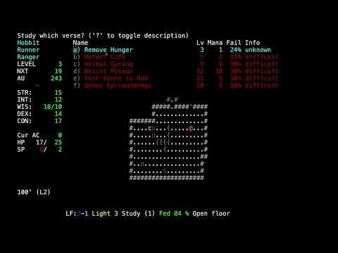 Beginners Guide to Angband 4.2.3