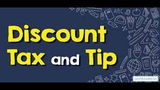 CSEC MATHEMATICS ( Calculation Discounts AND Sales Tax)