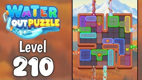Water Out Puzzle Level 210 Walkthrough