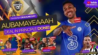 TRANSFER DEADLINE DAY: IS ARTHUR THE SOLUTION FOR LIVERPOOL? / AUBAMEYANG & ZAKARIA JOIN CHELSEA!