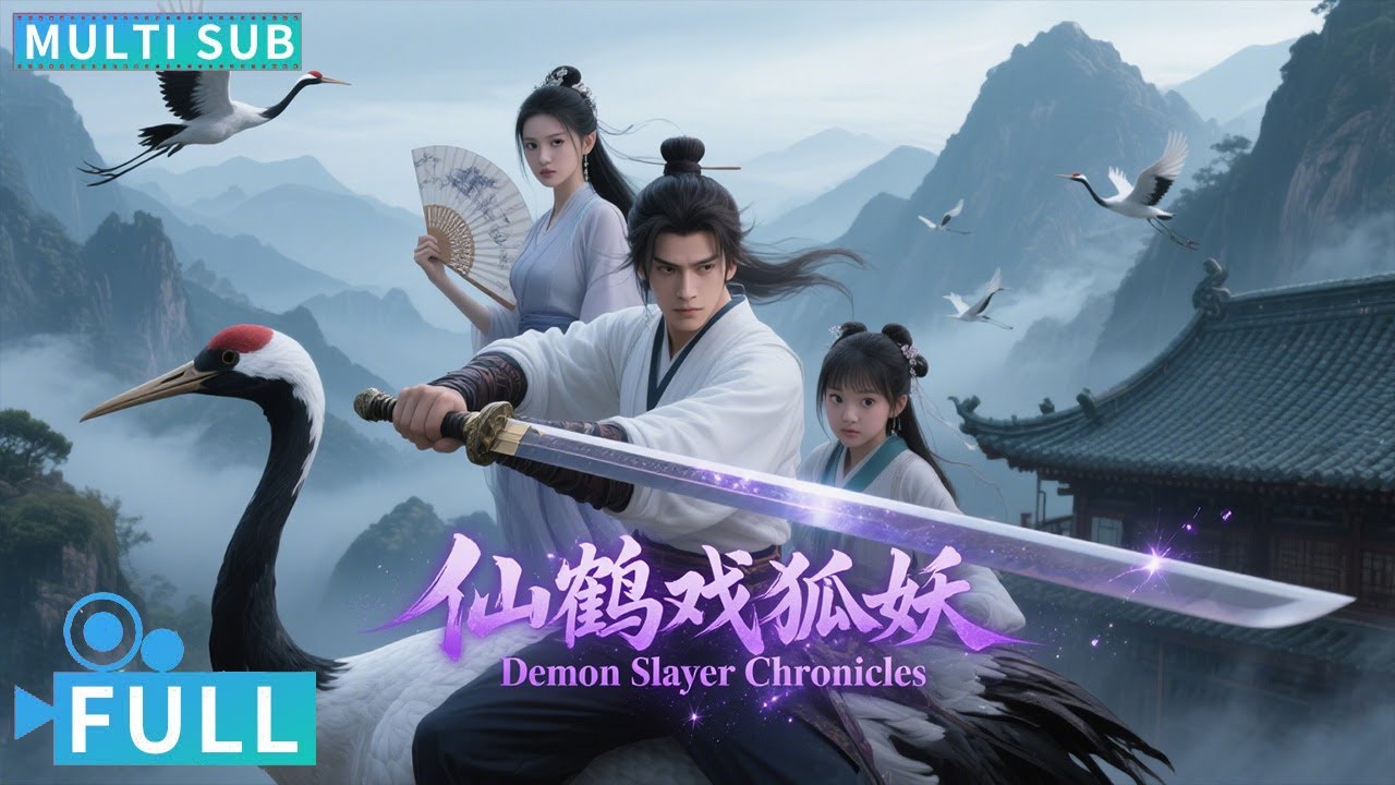【Multi Sub】《仙鹤戏狐妖 / Demon Slayer Chronicles》弃婴拜入仙鹤派修炼，多年后成为一代宗师复仇归来丨#电影 #腾讯视频 #玄幻电影