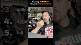 Ranking FUNNIEST POLICE INTERACTIONS #shorts #funny #police