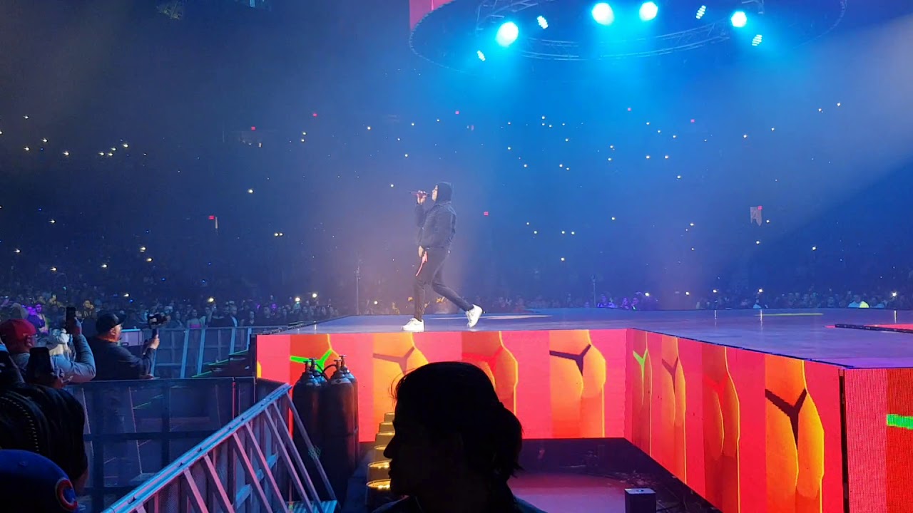 BAD BUNNY chicago 2019 Allstate Arena YouTube