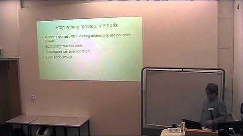 LPW2014 Toby Inkster ‎tobyink‎   ‎Object Oriented Programming: Why You