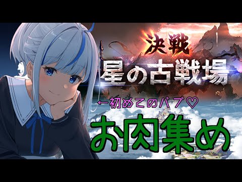 【グラブル古戦場】一緒に回ろう！初めてのバブさん朝肉活🍖【vtuber/#青井水/女性実況】