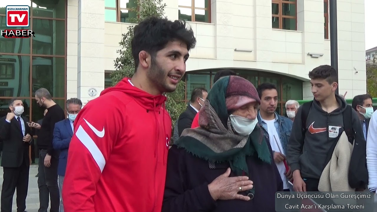 Kızılcahamam TV Haber & Dünya Üçüncüsü Güreşçimiz Cavit Acar'ı Karşılama Töreni