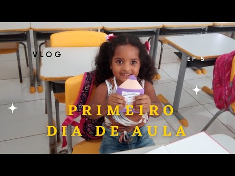PRIMEIRO DIA DE AULA DA MINHA FILHA * primeira vez na escola. - YouTube
