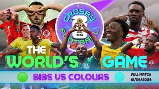 THE WORLD'S GAME ⚽🏆🟢BIBS VS COLOURS🔵 - Crosby Football ⚽ 12/06/2026 | 7 aside