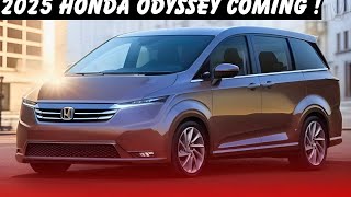 2025 Honda ODYSSEY New Model Redesign Price Release Date What We Know So Far