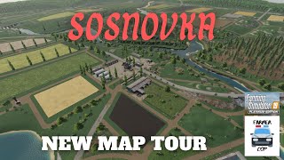 'Sosnovka' New Mod Map Tour in Farming Simulator 19