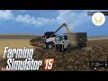 Farming simulator 15-один российский край-#38-уборочная