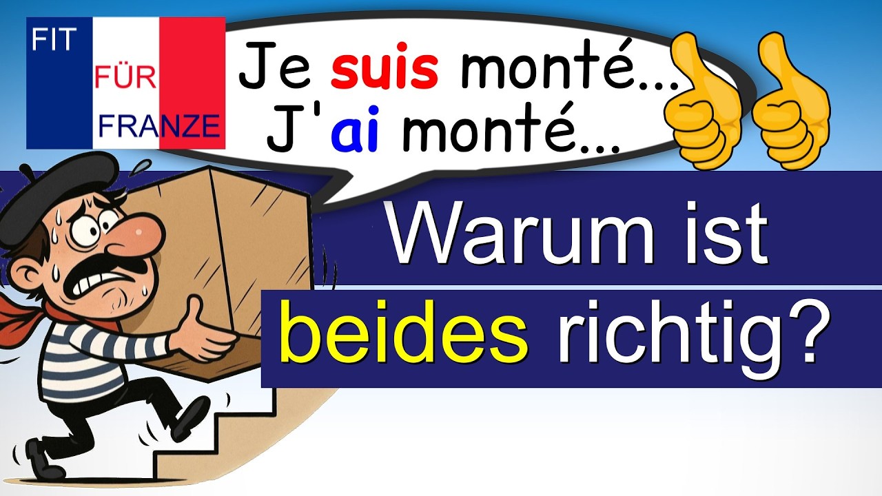 Passe Compose Mit Avoir Und Etre www.youtube.com