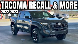 500K+ Toyotas Recalled! Tacoma & More by TRD JON 20,357 views 2 months ago 3 minutes, 52 seconds