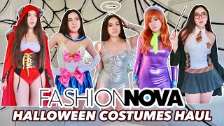 LAST MINUTE HALLOWEEN COSTUME IDEAS 2023 | Fashion Nova Halloween Costumes Try-On Haul (15+ items)