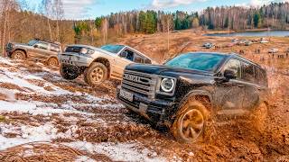 HAVAL H9 против двух PAJERO Кто Царь горы? Первый выезд после ремонта