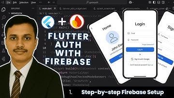 🔥Firebase Auth Setup in Flutter 2025 | Setup in Hindi (Part 1) | Flutter Firebase Masterclass