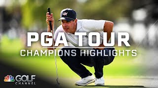 PGA Tour Champions Highlights: 2025 Charles Schwab Challenge, Final Round | Golf Channel