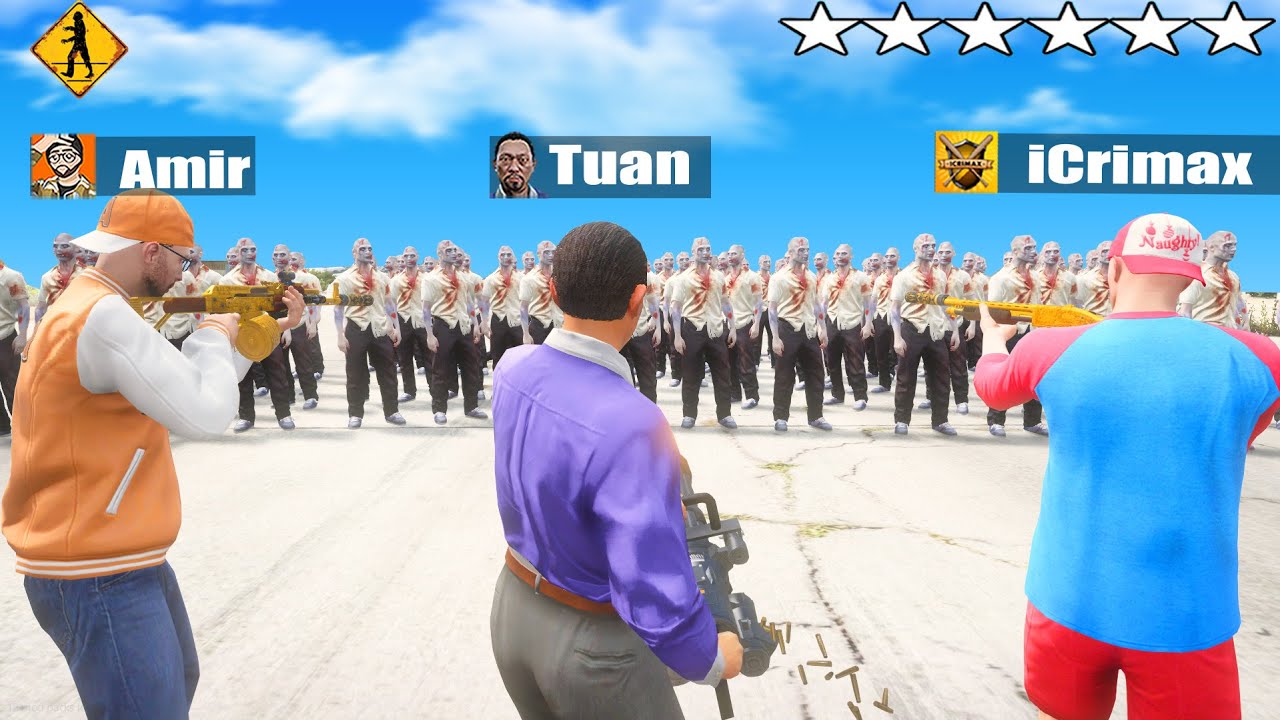 Die ZOMBIE APOKALYPSE in GTA 5 RP (Der FILM Part1)