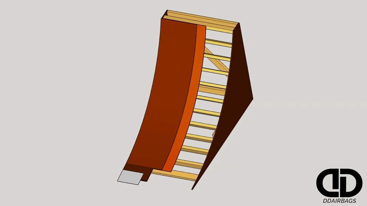BMX Launch Ramp Plans 5 Ft. Wooden Ramp Animation YouTube