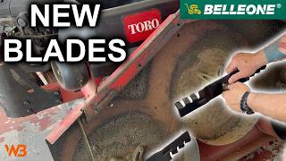 Toro Timecutter Blade Replacement & Deck Removal (MX 5050 Mulching Fix)