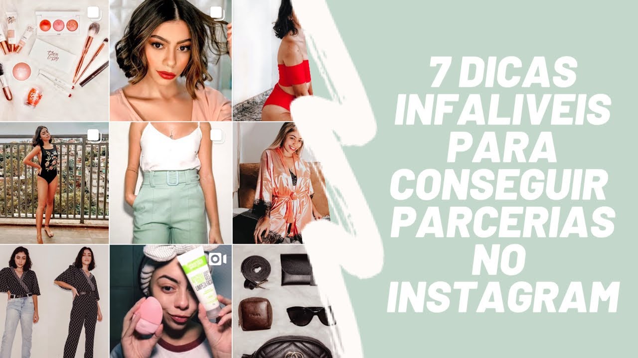 COMO CONSEGUIR PARCERIAS NO INSTAGRAM Sendo INICIANTE YouTube