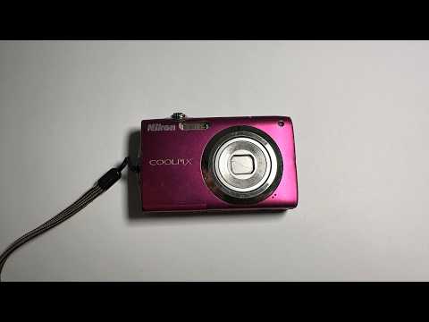 Nikon Coolpix S3000 Pink - YouTube