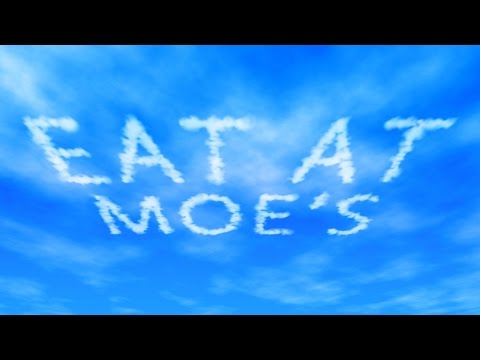 Photoshop Tutorial: Skywriting! How to Write in the Clouds!