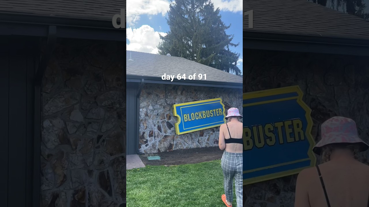 RIP blockbuster 😢 